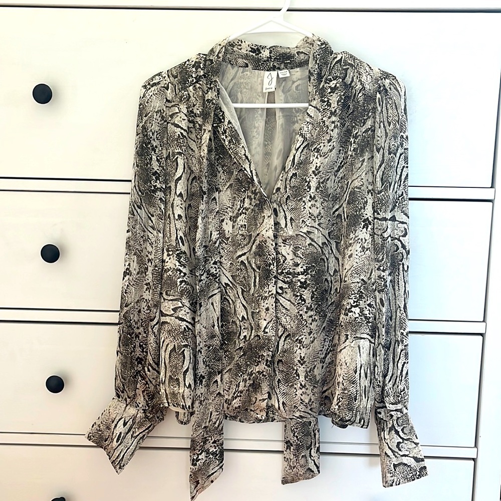 Joie Tie Neck Blouse